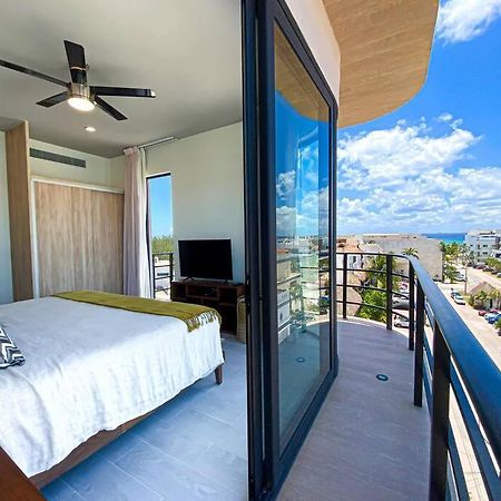 Beautiful + Luxury + Ocean View + Pool Lejlighed Playa del Carmen Eksteriør billede