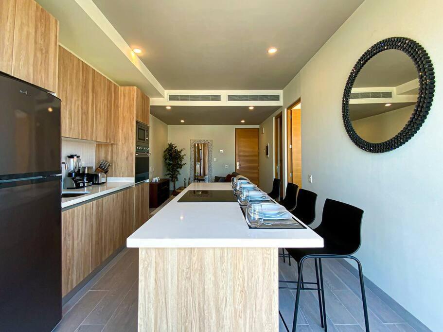 Beautiful + Luxury + Ocean View + Pool Lejlighed Playa del Carmen Eksteriør billede