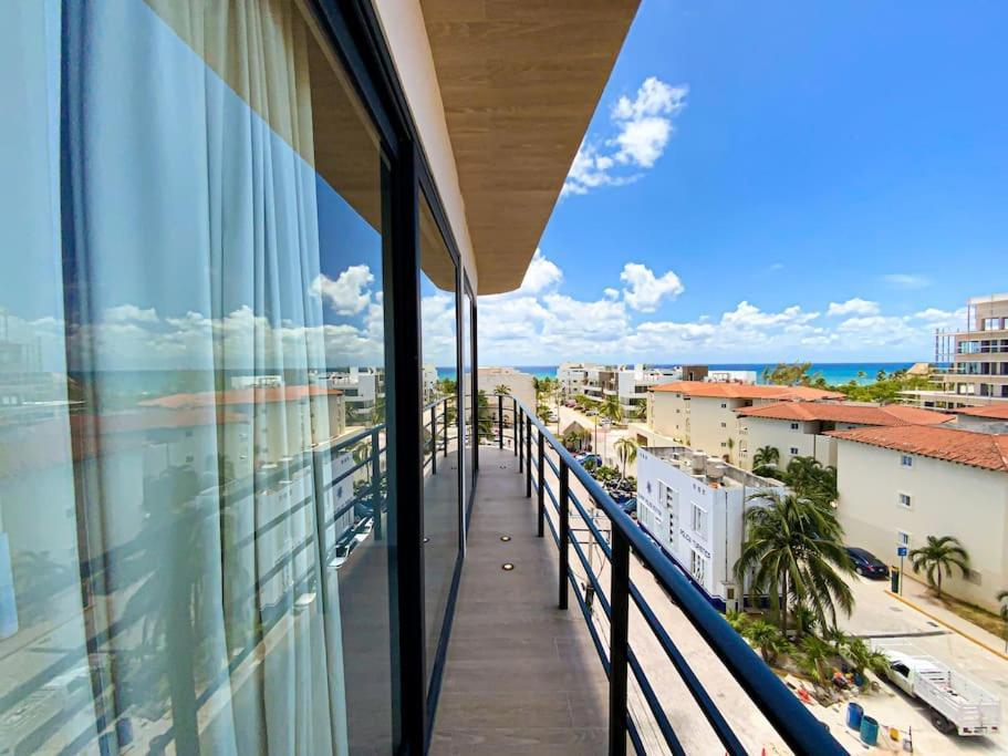 Beautiful + Luxury + Ocean View + Pool Lejlighed Playa del Carmen Eksteriør billede