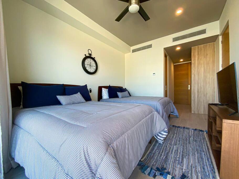Beautiful + Luxury + Ocean View + Pool Lejlighed Playa del Carmen Eksteriør billede